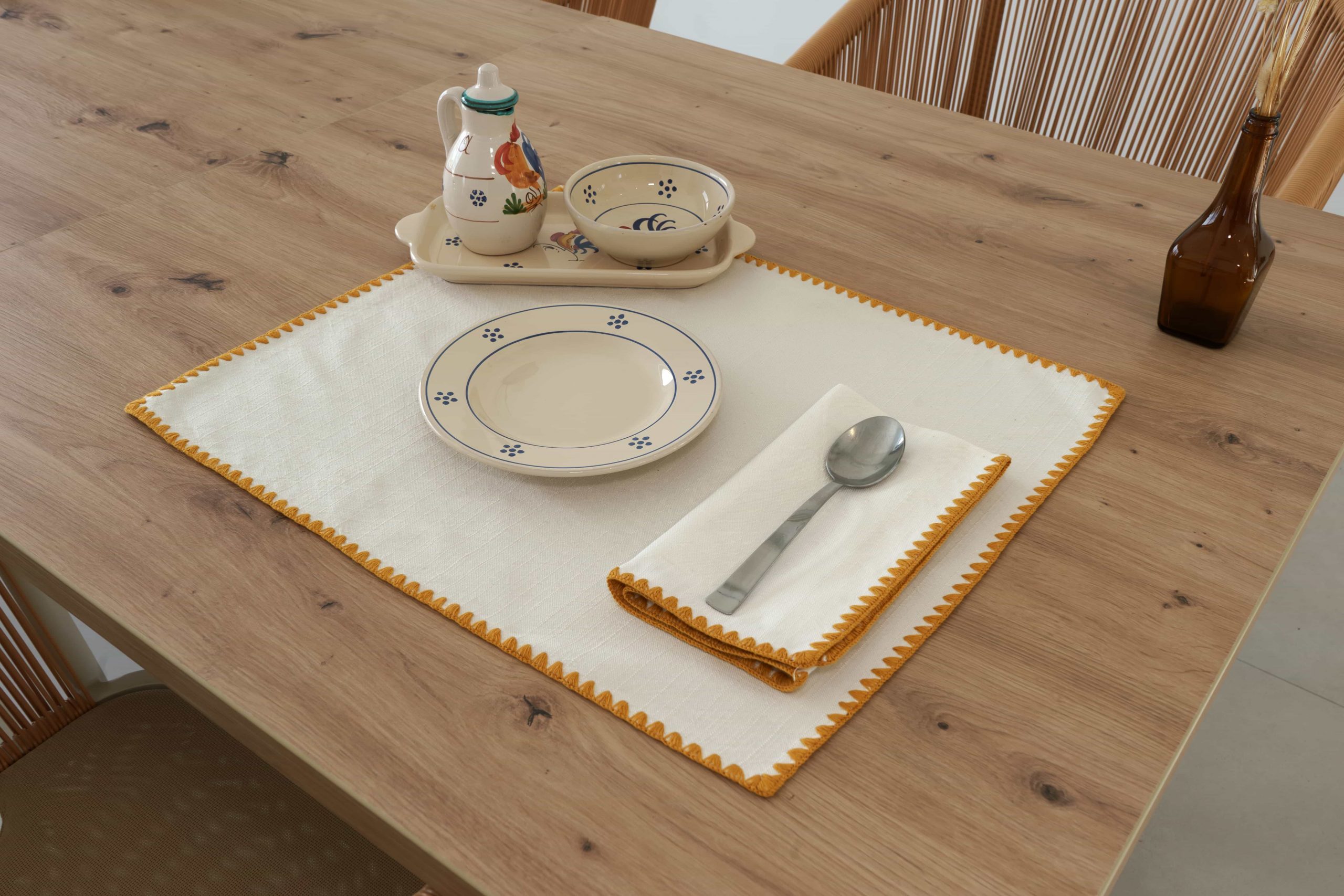 Loira ecrù con punto cavallo senape 2-min